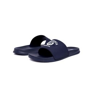 Nautica Men's Open Toe Slide Sandals Navy Size 10